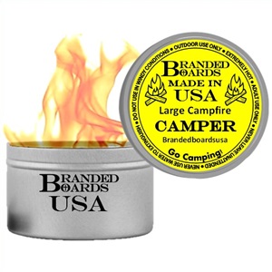 bushcraft portable campfire bonfire in a can s'mores marshmallow camping backyard