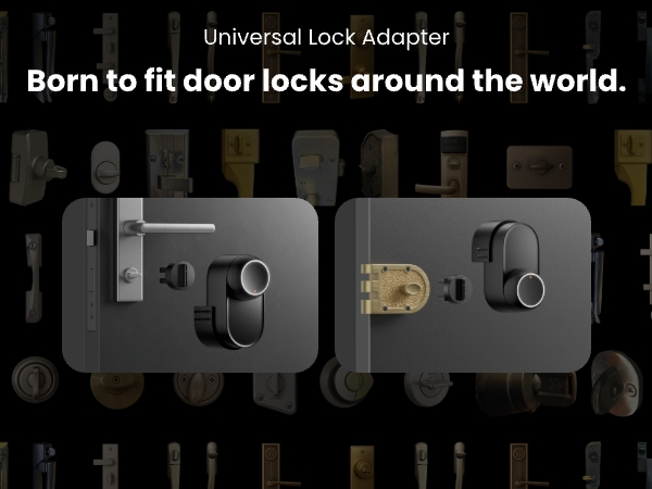 Smart Lock Ultra with Keypad Touch, Fingerprint Entry Door Lock