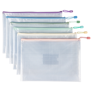 mesh zipper pouch