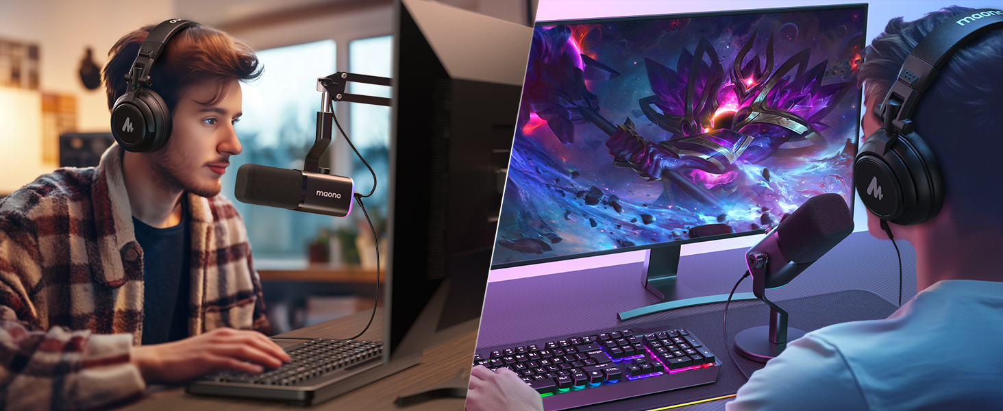 a computer and a mouse