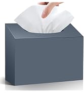 Acrylic Hand Towel Box Cover Compatible with Kleenex Disposable Hand Towels Wall-Mounted Paper To...