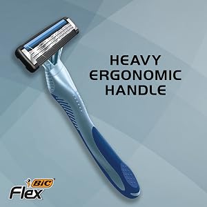 BIC Flex 3 Men's 3-Blade Disposable Razor Handle