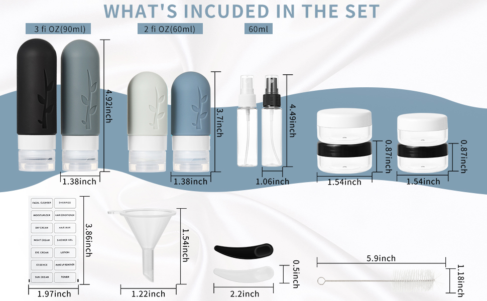 travel bottles