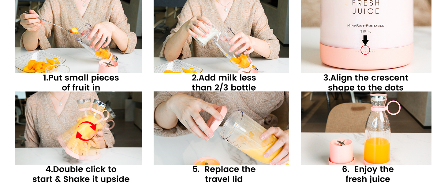 Juicing Steps