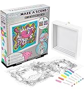 Fashion Angels Make a Scene! DIY 3D Shadow Box Kit, Create & Customize 3 Unique Designs Including...
