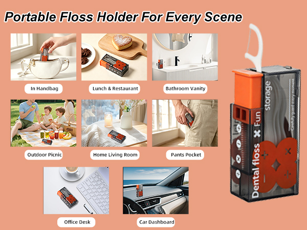 Toothpick Holder Kit for Teeth Clean