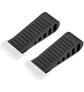 uxcell 2 Pcs Door Stoppers for Bottom of Door, 30mm/1.18 Inch Door Stops, Rubber Door Stopper Wed...