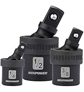 MIXPOWER 3-Piece Impact Universal Joint Set - 1/4