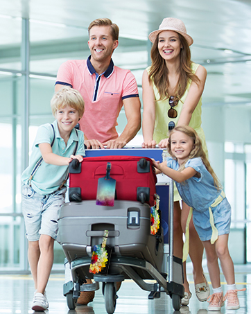 4 Pack Luggage Tags