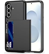 Jiunai for Samsung Galaxy A37 5G Case Wallet Card Holder, Side Slide Card Slot Holds 2 Cards, Dua...