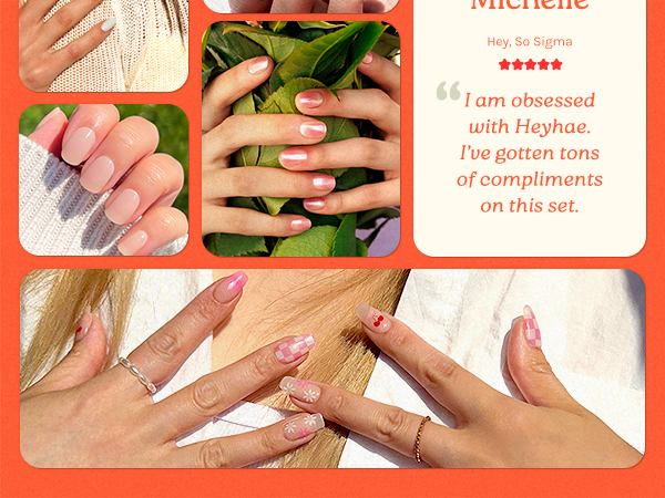 spring semi cured gel nail strips