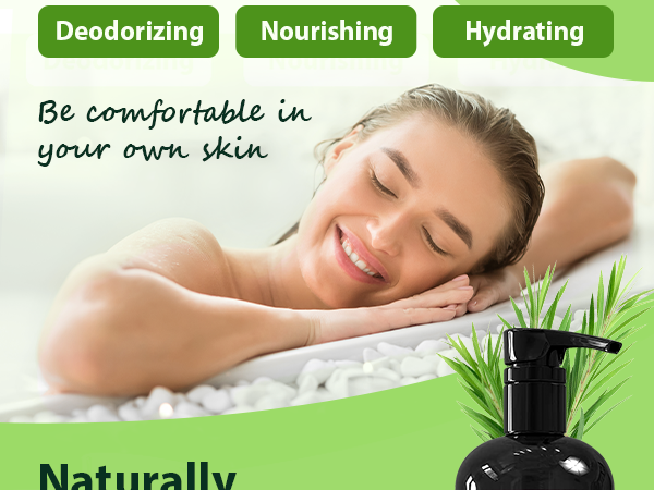 be comfortable in your own skin deodorizing nourishing hydrating