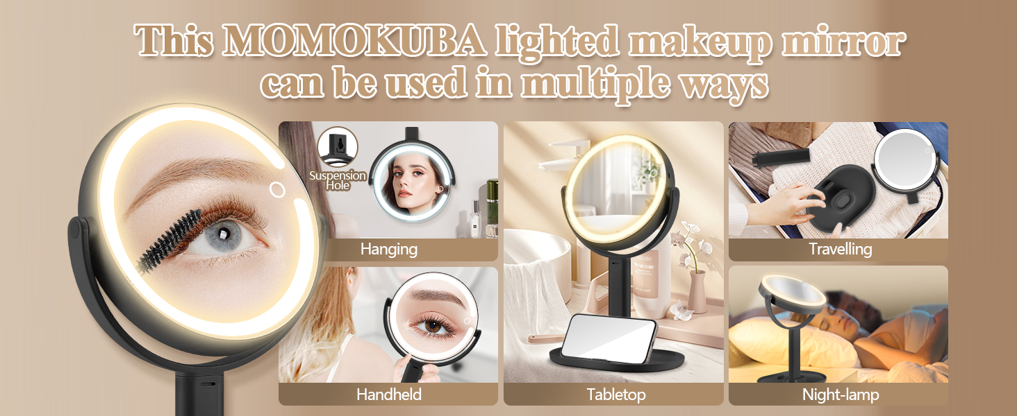 portable led mirror