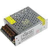 ALITOVE 12V 5A 60W Power Supply Adapter Universal Regulated Switching Transformer AC110V to DC 12...