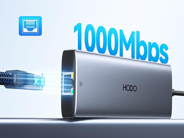 USB C Hub Multiport Adapter, Laptop Docking Station for Dell/HP Laptop, USBC Dock 4K HDMI,Ethernet