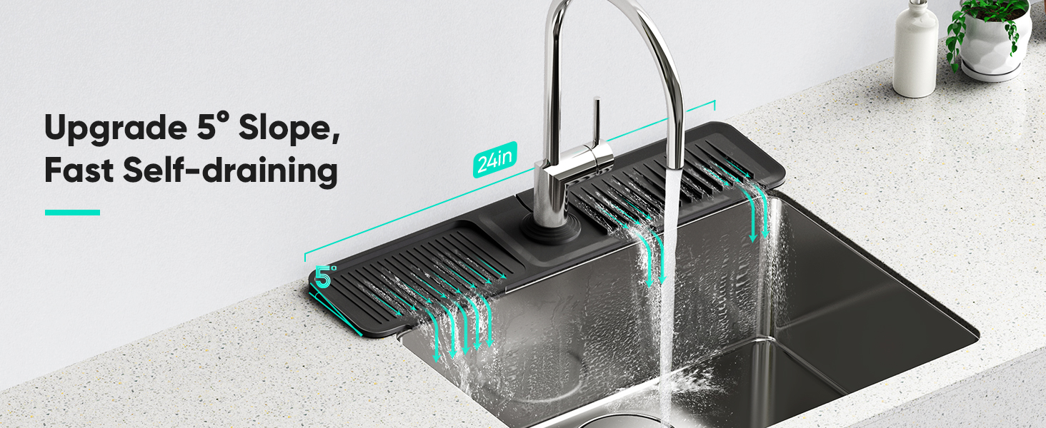 faucet mat for kitchen sink