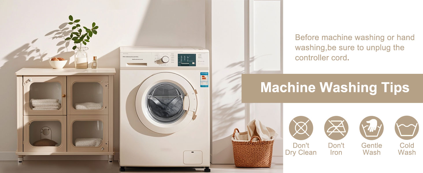 Machine Washing Tips