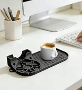 2 Pack Silicone Drying Mat for Stanley, Water Bottle Drying Rack for Holds Lids, Straws, Cups and...