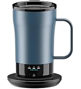 Self-Heating Coffee Mug, 14oz Heated Coffee Mug - Rechargeable Temperature Control Coffee Mug Kee...