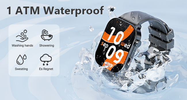 1 ATM Waterproof
