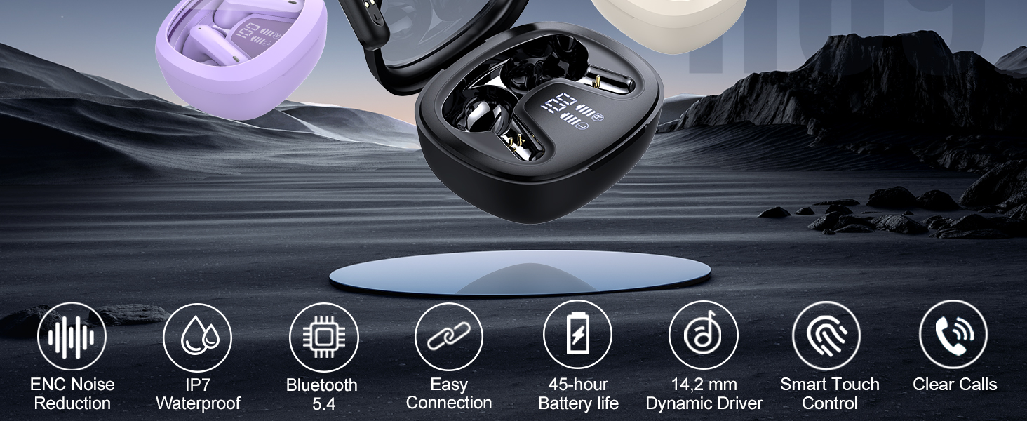 wireless earbuds
