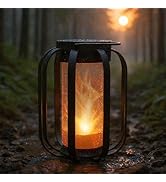 Modern Flame Lantern