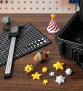76pcs 3D Printer Tools Kit for Model Finishing/Deburring/Drilling/Polishing, 3D Printer Accessori...