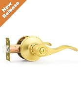 gold door lever