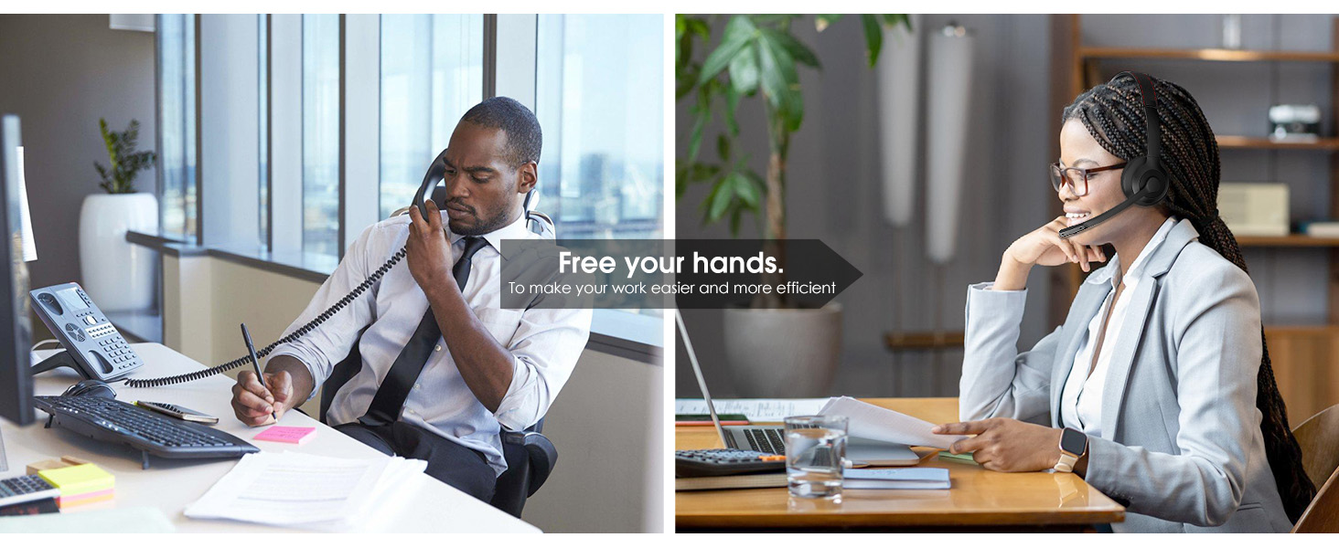 laptop pc computer headset with microphone bulk call center telephone business headphone