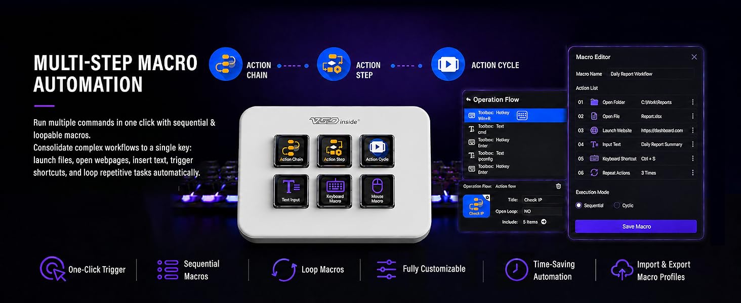 streaming deck stream macro pad keypad keyboard key custom programmable gaming shortcut customized