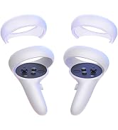 HZLucki Halo Silicone Controller Cover Compatible with Oculus Meta Quest 2 Controller, Soft Silic...
