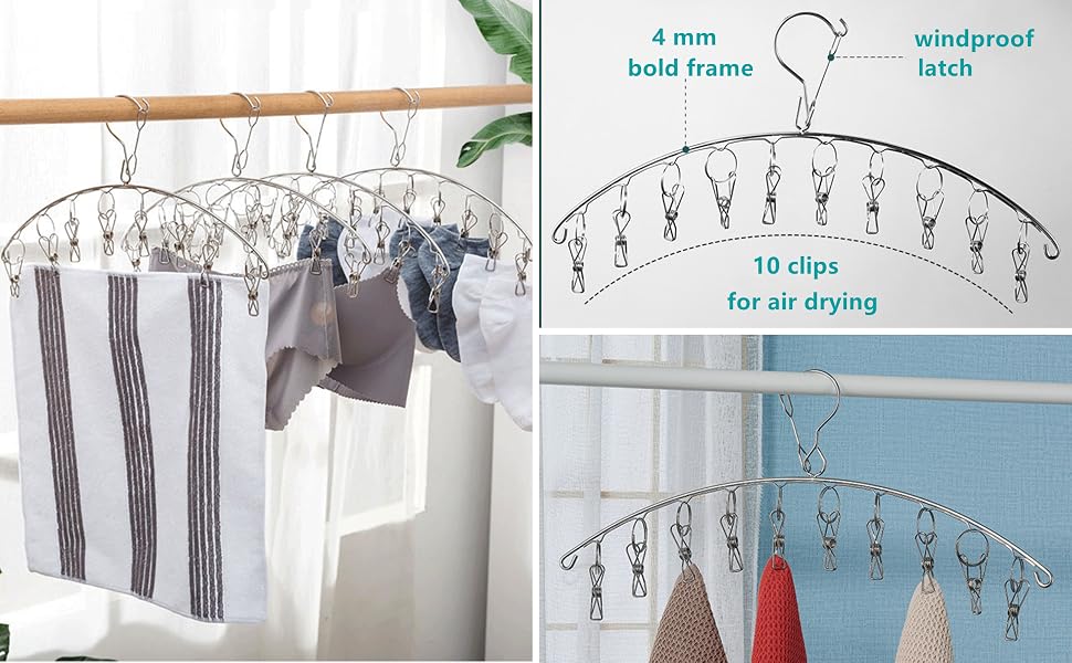 laundry drying racks underwear hangers