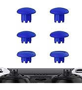 eXtremeRate Blue Replacement Swappable Thumbsticks for PS5 Edge Controller, Custom Interchangeabl...