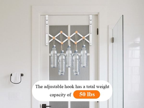 towel racks for bathroom door
