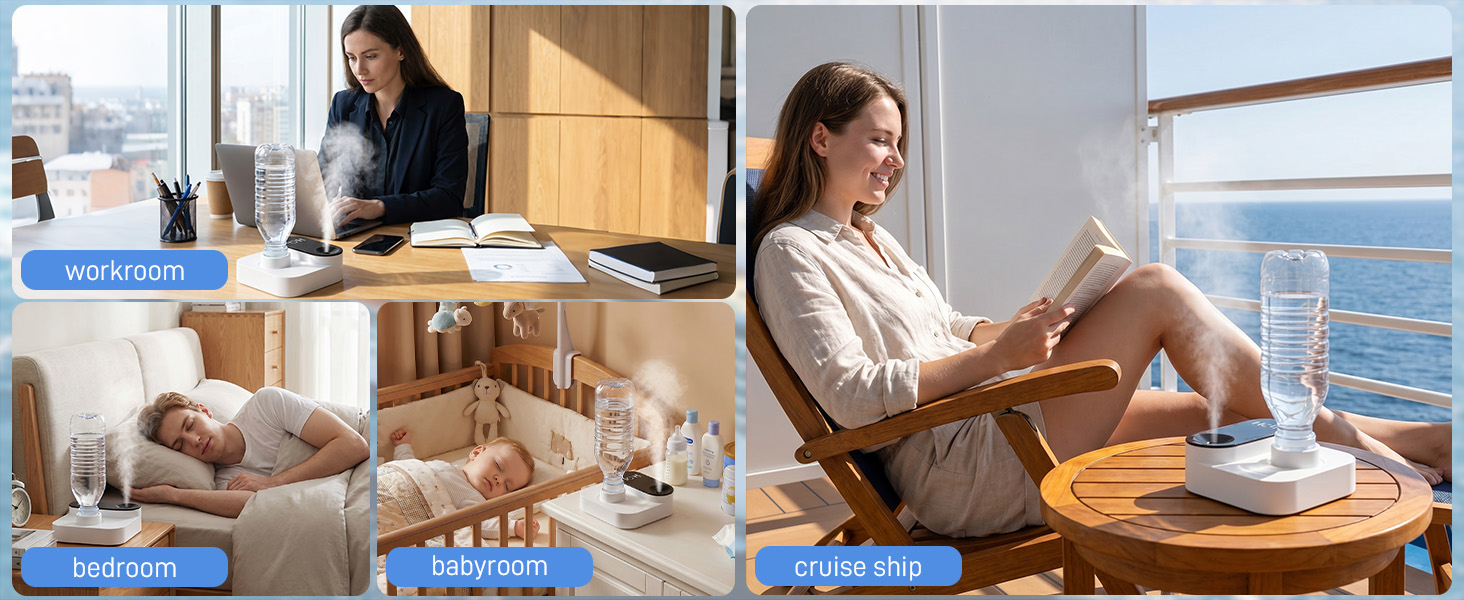 cruise humidifier travel humidifier for cruise portable humidifier water bottle humidifier