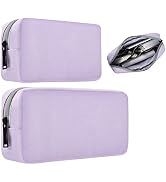 Universal Electronics Accessories Bag Pouch, 2-Pack Portable Soft Carrying Case Bag Wire Cable Or...
