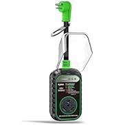 EyGde 30 Amp to 110 Volt 15 Amp RV Adapter with Surge Protector - Patented NEMA 5-15P Male to TT-...