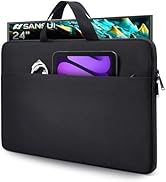 24 Inch Portable Monitor Case, Protective Carrying Sleeve for 23.8-24 inch portable monitors Inno...