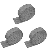 Steel Wool for Mice Control - 3 Pack of 3×15Ft Steel Wool, Gap Filter for House & Garage - Keep M...