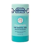 Megababe Skincare Deodorant - The Santal Deo with Restorative Ceramide & Sandalwood | 72 hour Odo...