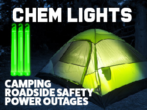 CHEM LIGHTS FOR EMERGENCIES