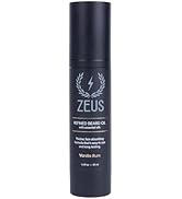 ZEUS Refined Beard Oil - Best Leave In Concentrated Moisturizing Softener & Conditioner for Facia...