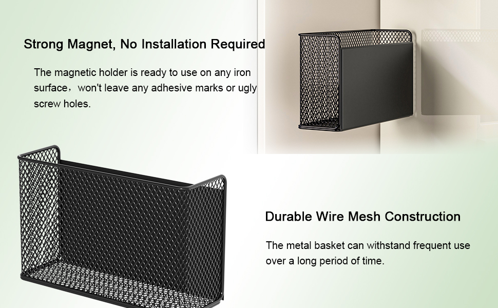 Magnetic Baskets Shelf