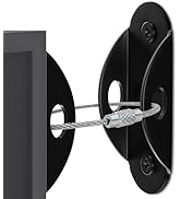 4our Kiddies Furniture Anchors (6 Pack) Furniture Straps for Baby Proofing,Secure 400 Pound Furni...
