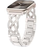 TOYOUTHS Dressy Bracelet Compatible with Apple Watch Bands 38/40/41/42/44/45/46/49mm Women, Celti...