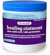 A+Health Zinc Oxide 20% Healing Ointment Skin Protectant Barrier 15 Oz Jar Provides Relief and Tr...