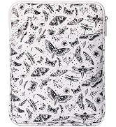 VeloKomo Padded Ereader Sleeve Pouch - Protective Book Sleeve for Kindle | 6-7 Inch Moth Print Ta...