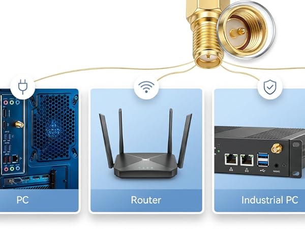 WiFi 6E Tri-Band Antenna