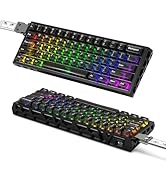 BOYI H60Pro Hollow Aluminum Rapid Trigger Magnetic Switch Keyboard,Hall Effect 8K Polling Rate RG...