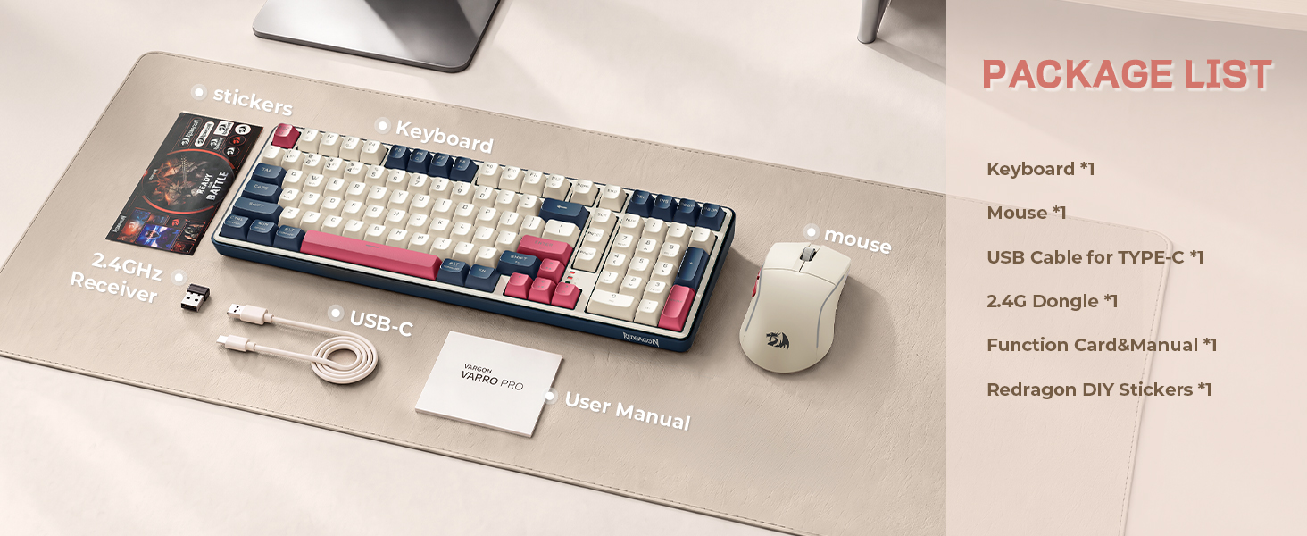 S174 gaming keyboard and mouse